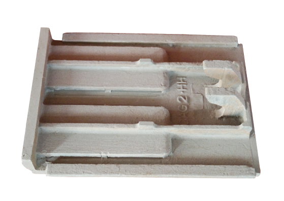 Grate plate with hook