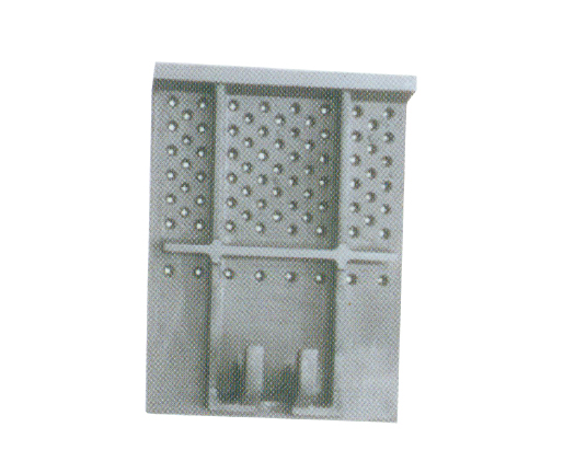 Round hole grate plate